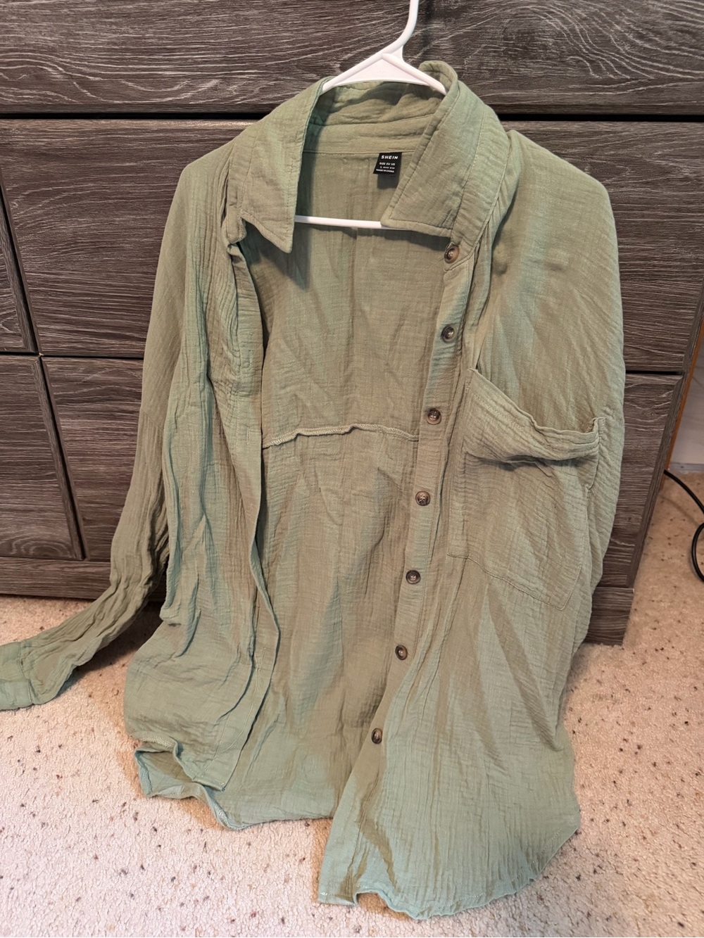 SHEIN button up